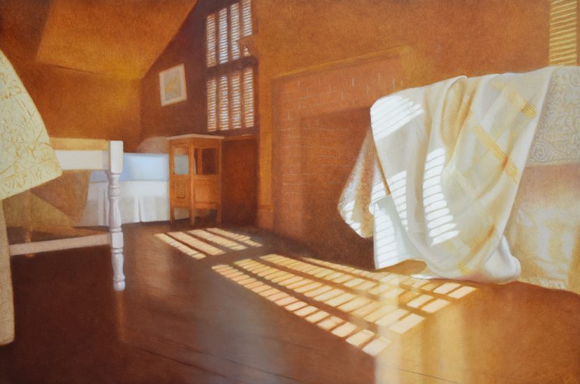 North Room, Oil on Panel, 16 x 24 inches, 2020
