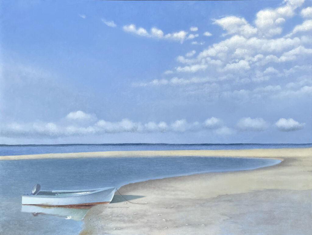 Another Perfect Day, Oil on Panel, 2025