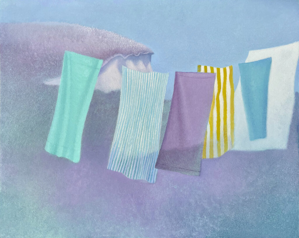 Colors of the Day, Oil on Panel, 2025
