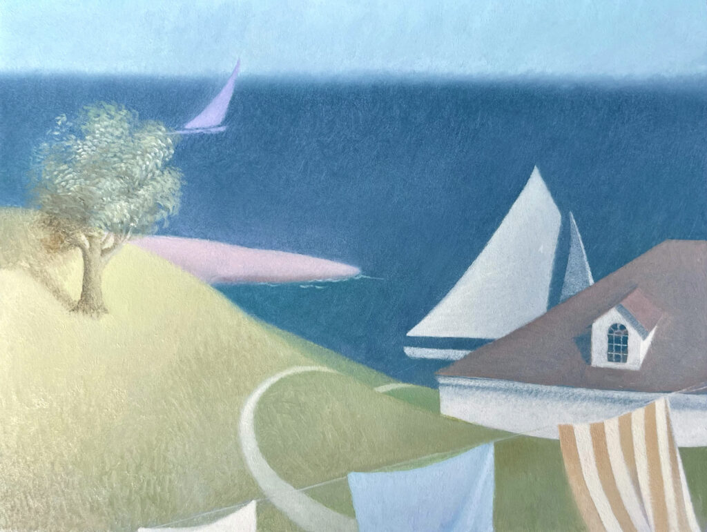 Endless Afternoon, Oil on Panel, 2025