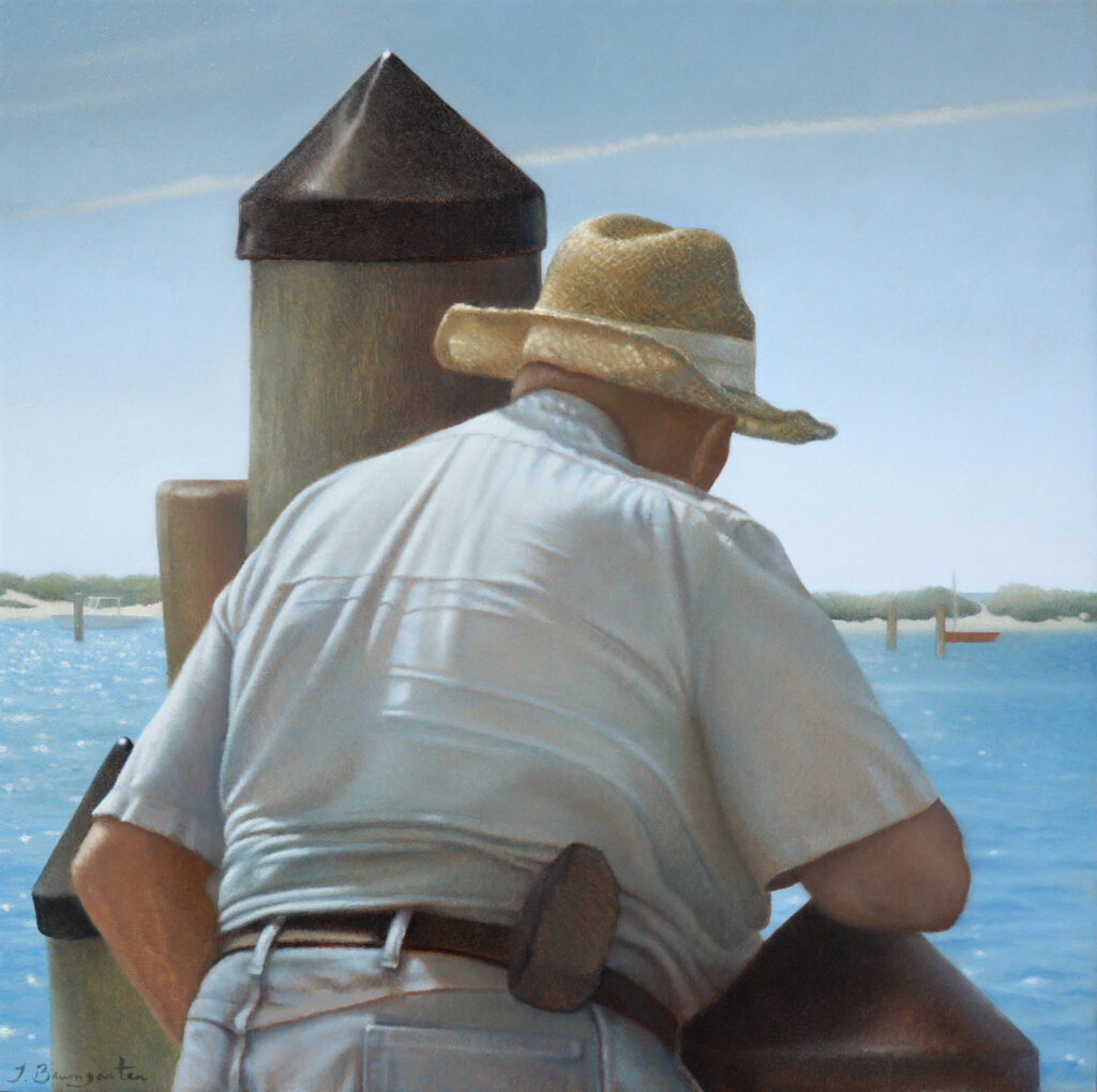 Fair Wind, Oil on Panel, 12 x 12 inches, 2026