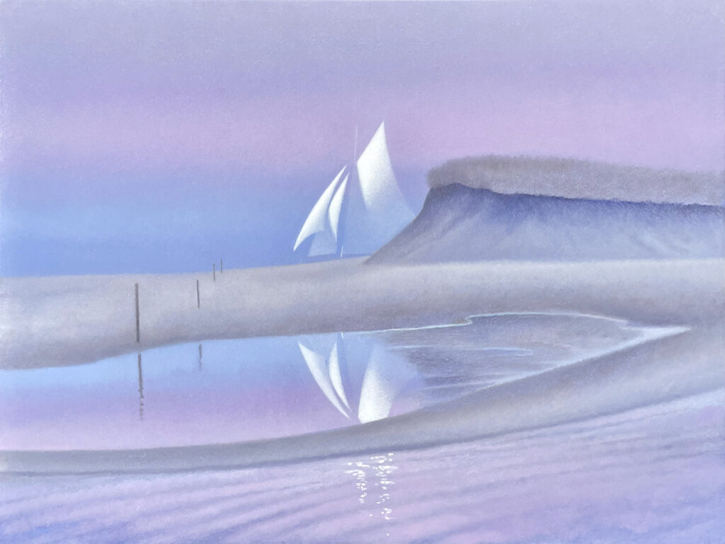 Quiet Return, Oil on Panel, 2025